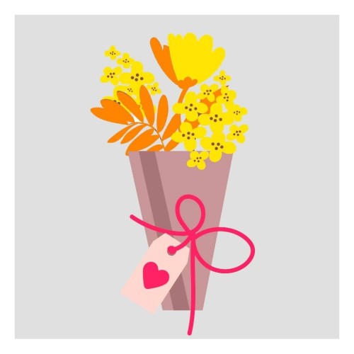 Florist Offer Yellow Bouquet
